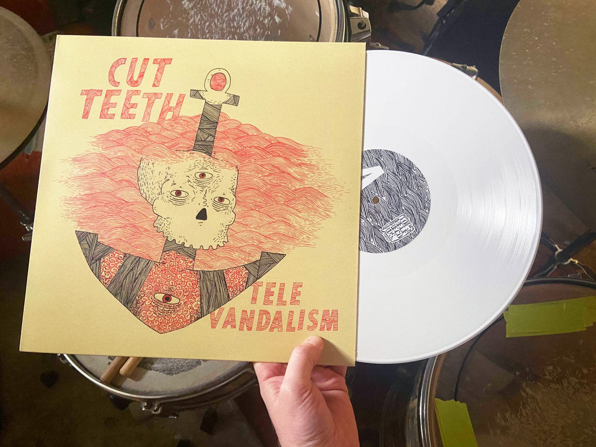 Cut Teeth - Televandalism 12" Vinyl in White