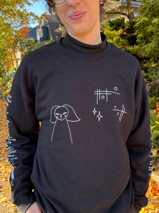 Weatherday - "Cooperative Calligraphy" Sweatshirt