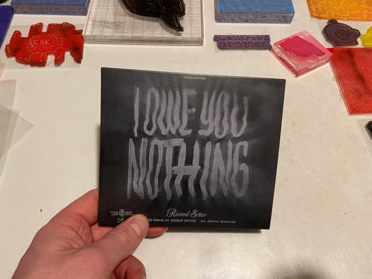 Record Setter - I Owe You Nothing CD