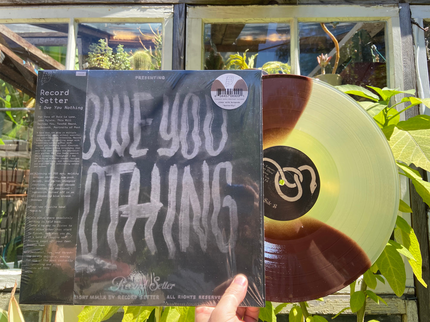Record Setter - I Owe You Nothing LP