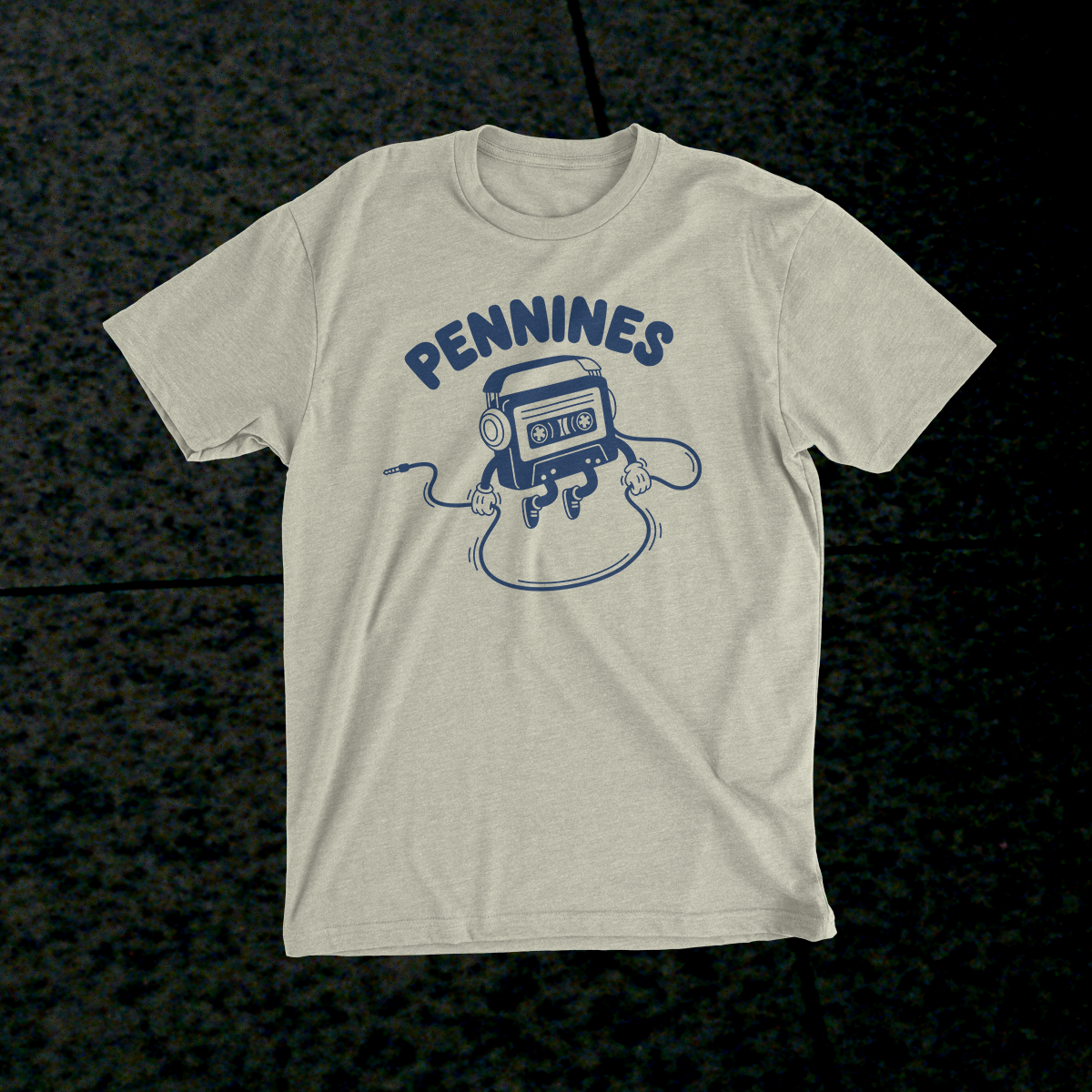 pennines - cassette guy t-shirt **PRE-ORDER**